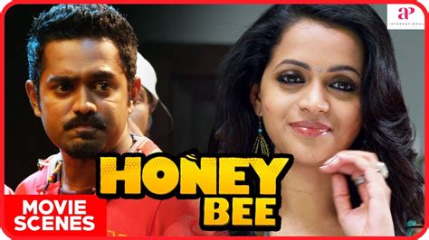 bhavana kiss|Honey Bee Malayalam Movie .